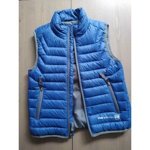 Kids 5/6 Free Country down puffy blue vest
